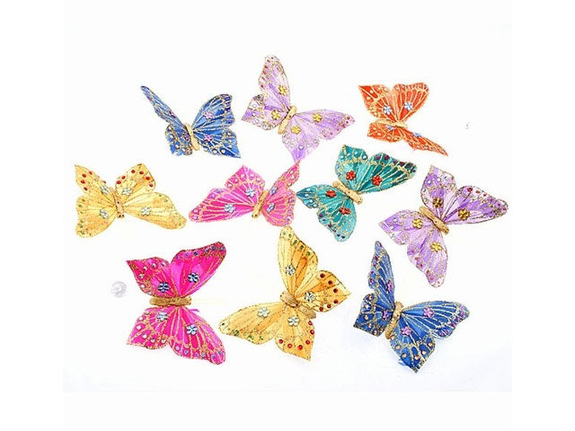 Multi color butterfly garland â pearl river mart