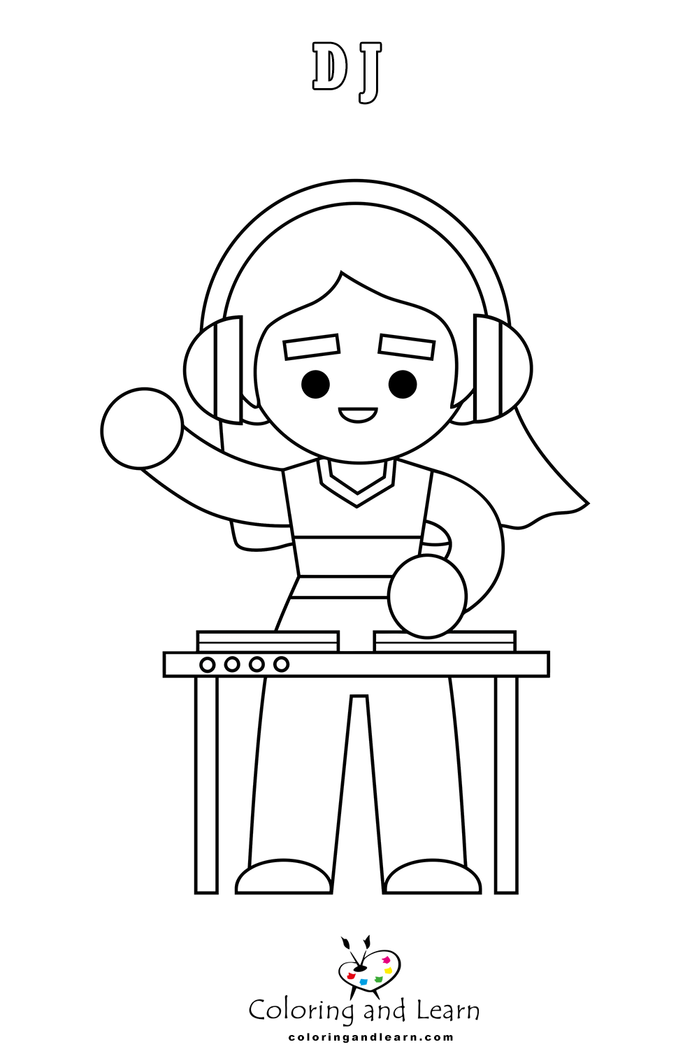 Professions coloring pages