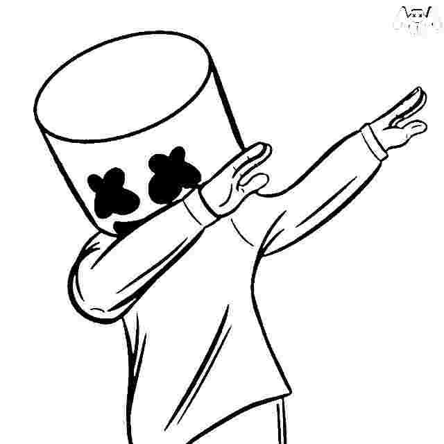 Dj marshmello coloring pages joker drawings easy drawings joker iphone wallpaper