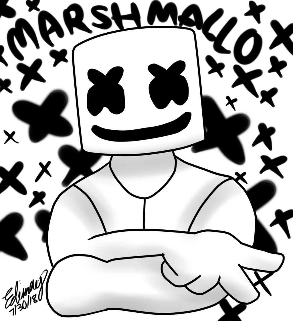 Marshmello by edimay on