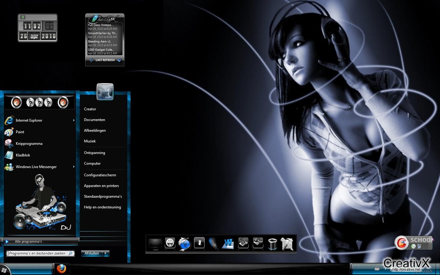 Dj windows theme download pagewindows xp thmemeswindows vista windows themes dj hatsune miku