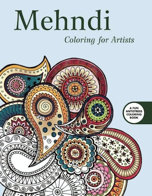 Mehndi coloring for artists