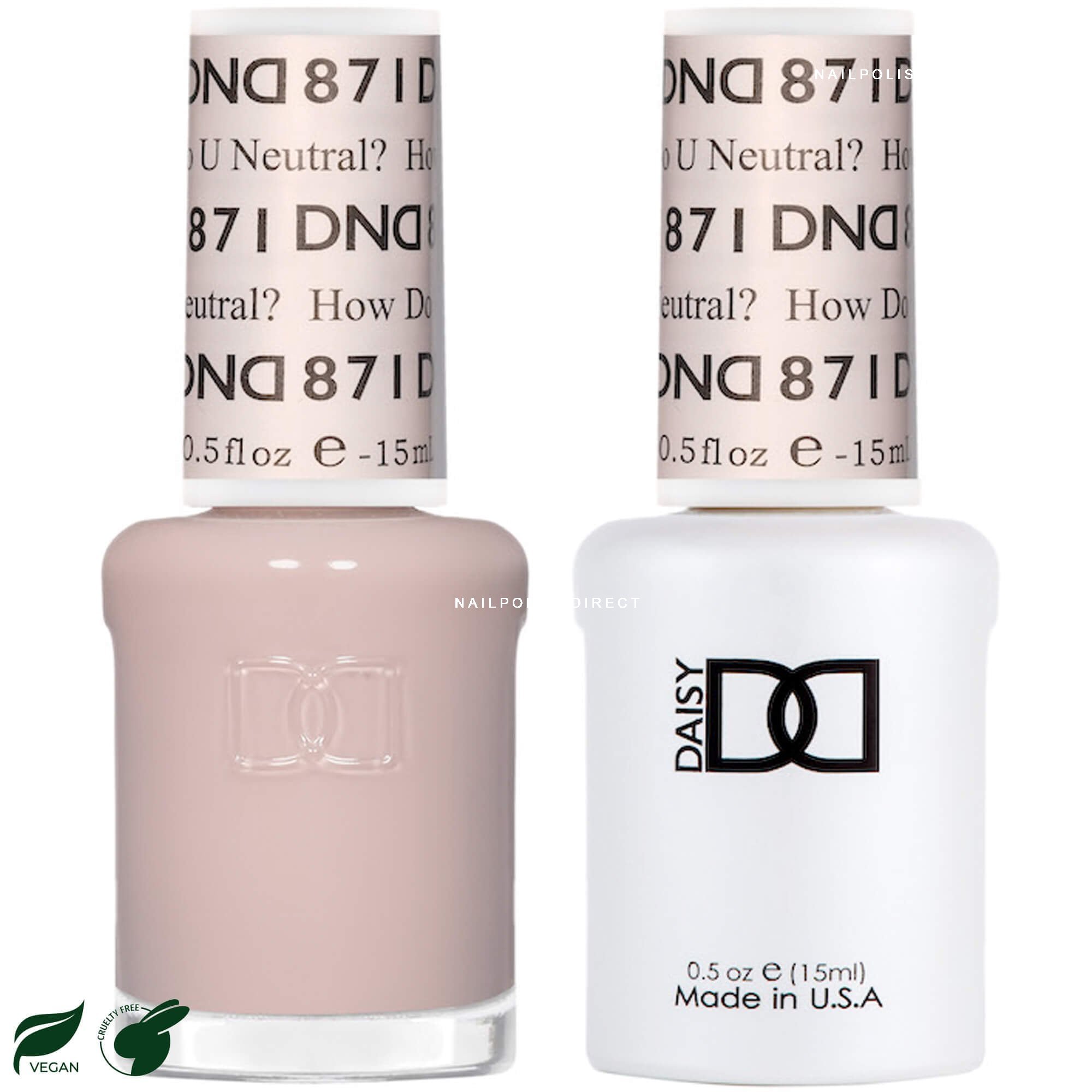 Dnd duo gel nail polish set