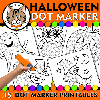 Halloween dot marker halloween do a dot halloween fine motor activity