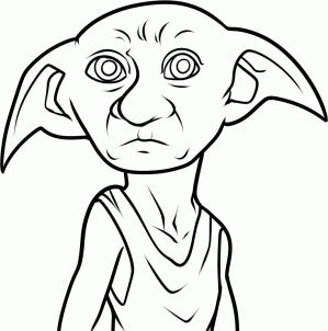 How to draw dobby from harry potter step by step characters pop culture free online drawâ harry potter art drawings harry potter drawings dobby harry potter