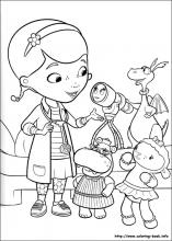 Doc mcstuffins coloring pages on coloring