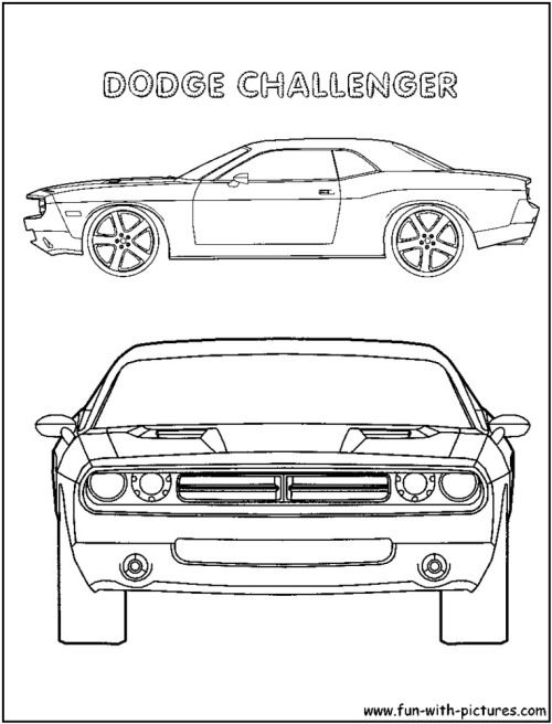 September coloring page page dodge challenger cars coloring pages truck coloring pages