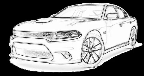 Dodge challenger coloring gãrselde bin gãrsel bulundu