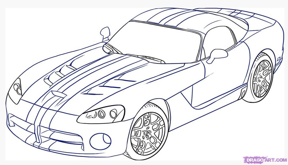 Dodge coloring pages