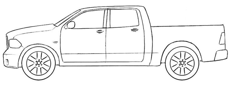 Dodge ram coloring page coloringpagez chevy trucks accessories big chevy trucks old dodge trucks
