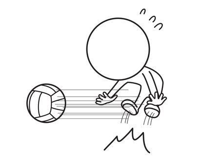 Dodge ball vectors clipart illustrations for free download