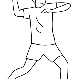 Handball coloring pages printable for free download