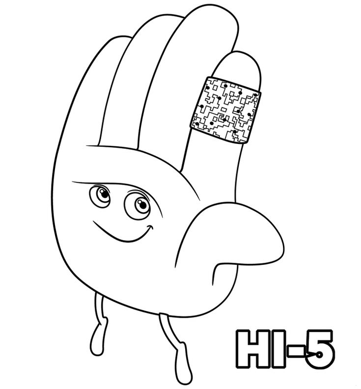 The emoji movie hi coloring pages pãginas para colorear lindas emoji dibujos