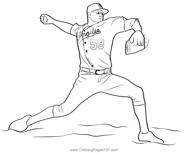 Los angeles dodgers team coloring page national sports day sports day los angeles dodgers