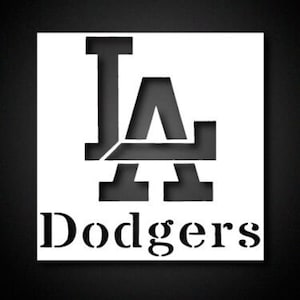 Dodger stencil