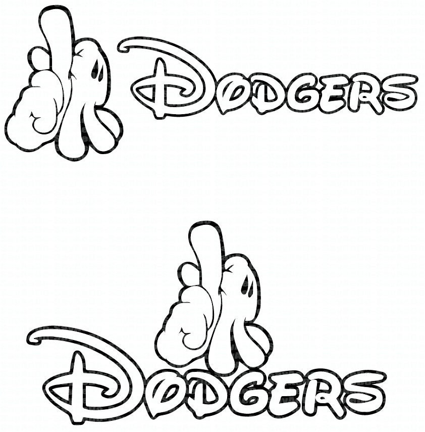 Mickey la dodgers hands