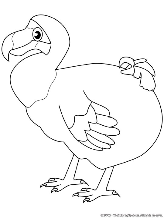 Dodo coloring page audio stories for kids free coloring pages colouring printables
