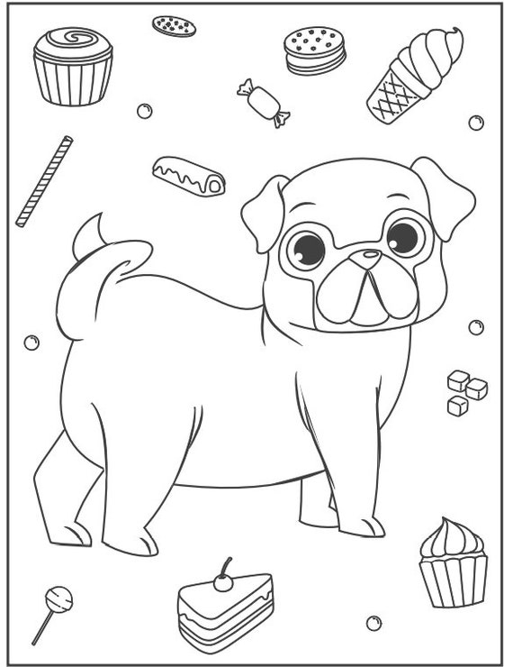 Cute puppy coloring pages printable puppy coloring pages for kids boys girls teens puppy birthday party activity