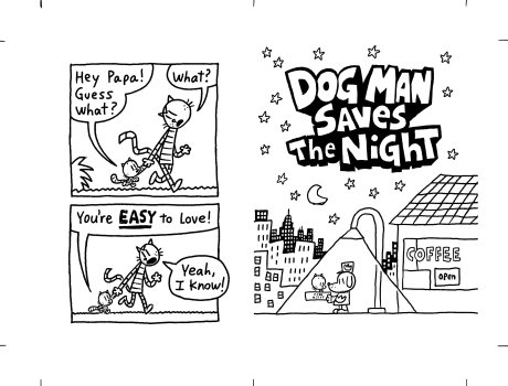 Dog man with love the official colouring book by dav pilkey