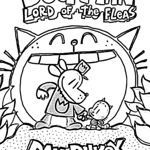 Dog man coloring pages printable for free download