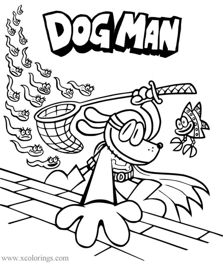 Fish flippy and dog man coloring pages coloring pages coloring pages for kids christmas coloring pages
