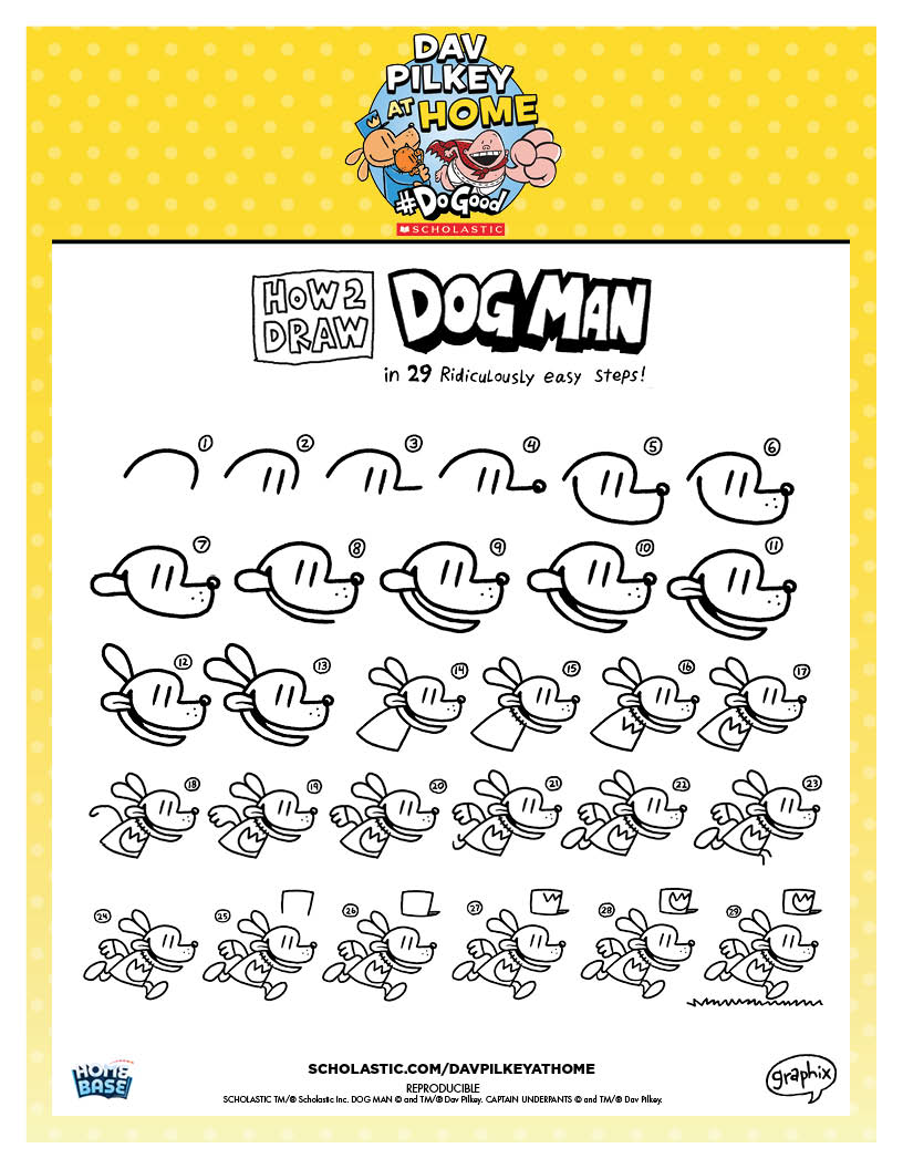 Printable activities dav pilkey