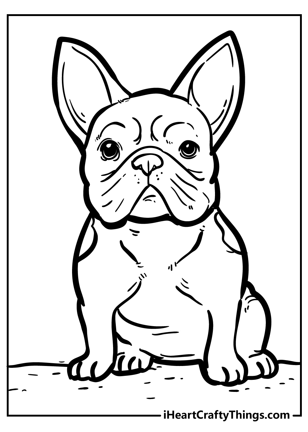 Dog coloring pages free printables