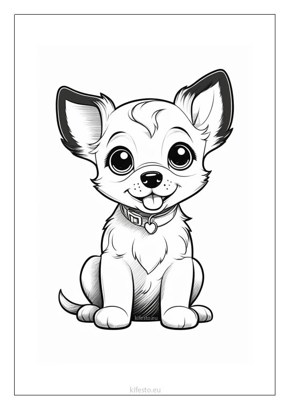 Dog coloring pages free printable coloring sheets for kids