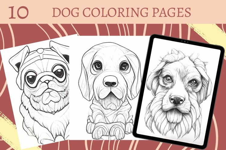 Dog coloring pages