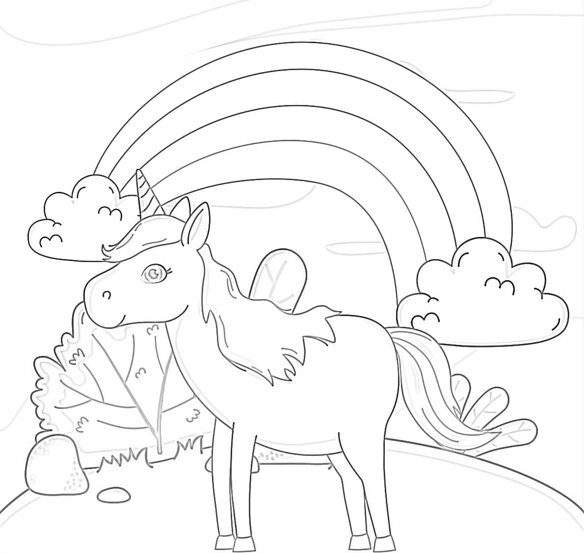 Free unicorn coloring pages the best collection in