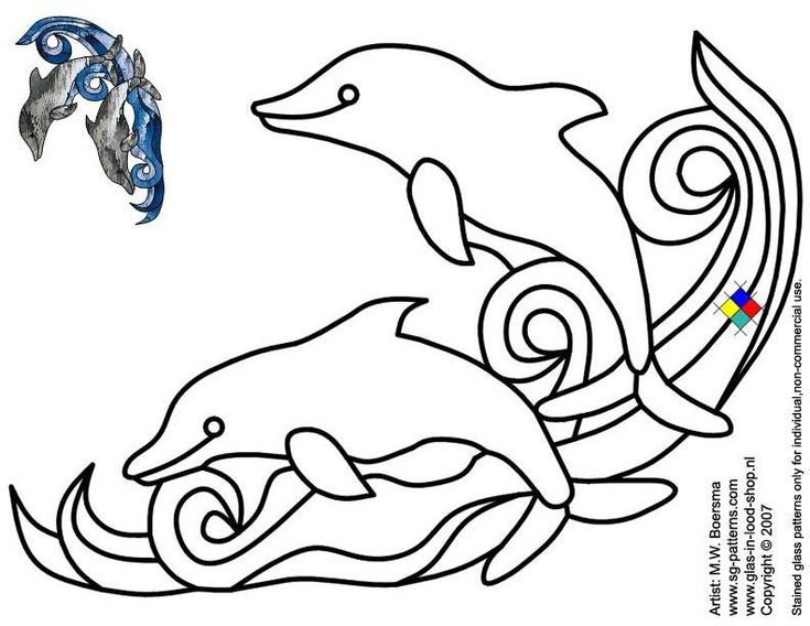 Dolphins glass painting designs glass painting stained glass patterns