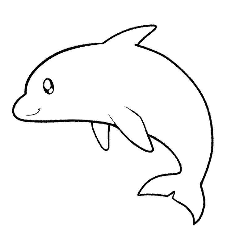 My experience of making dolphin coloring pages easy dolphin coloring pages animal templates animal coloring pages