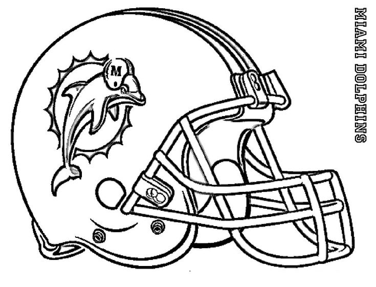 Free miami dolphins coloring pages pdf to print