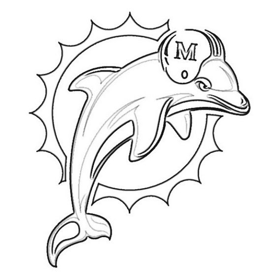 Nfl and logo of many teams coloring pages