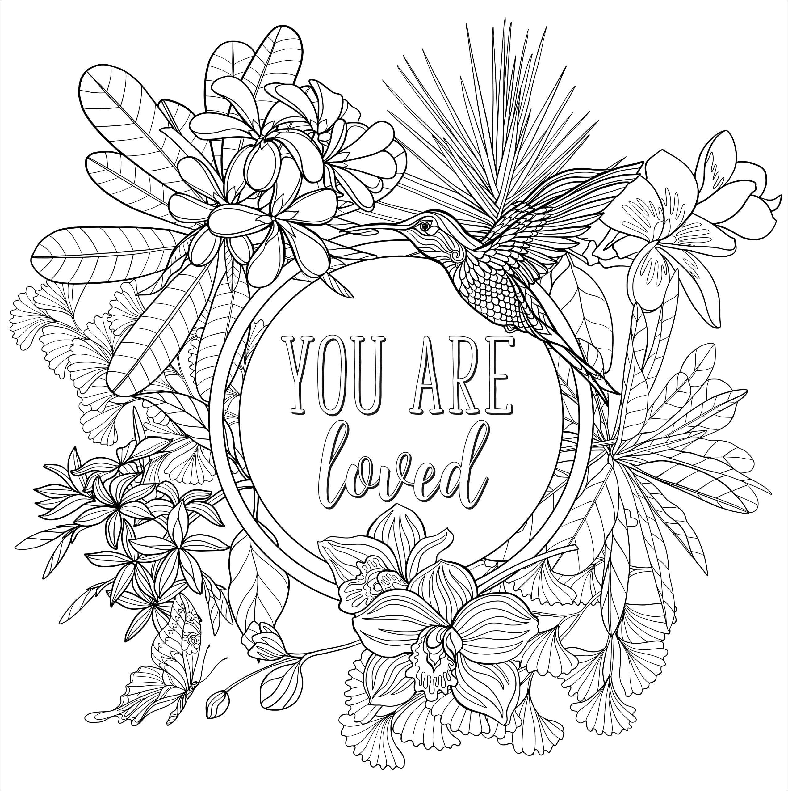 Self care coloring book self esteem shop