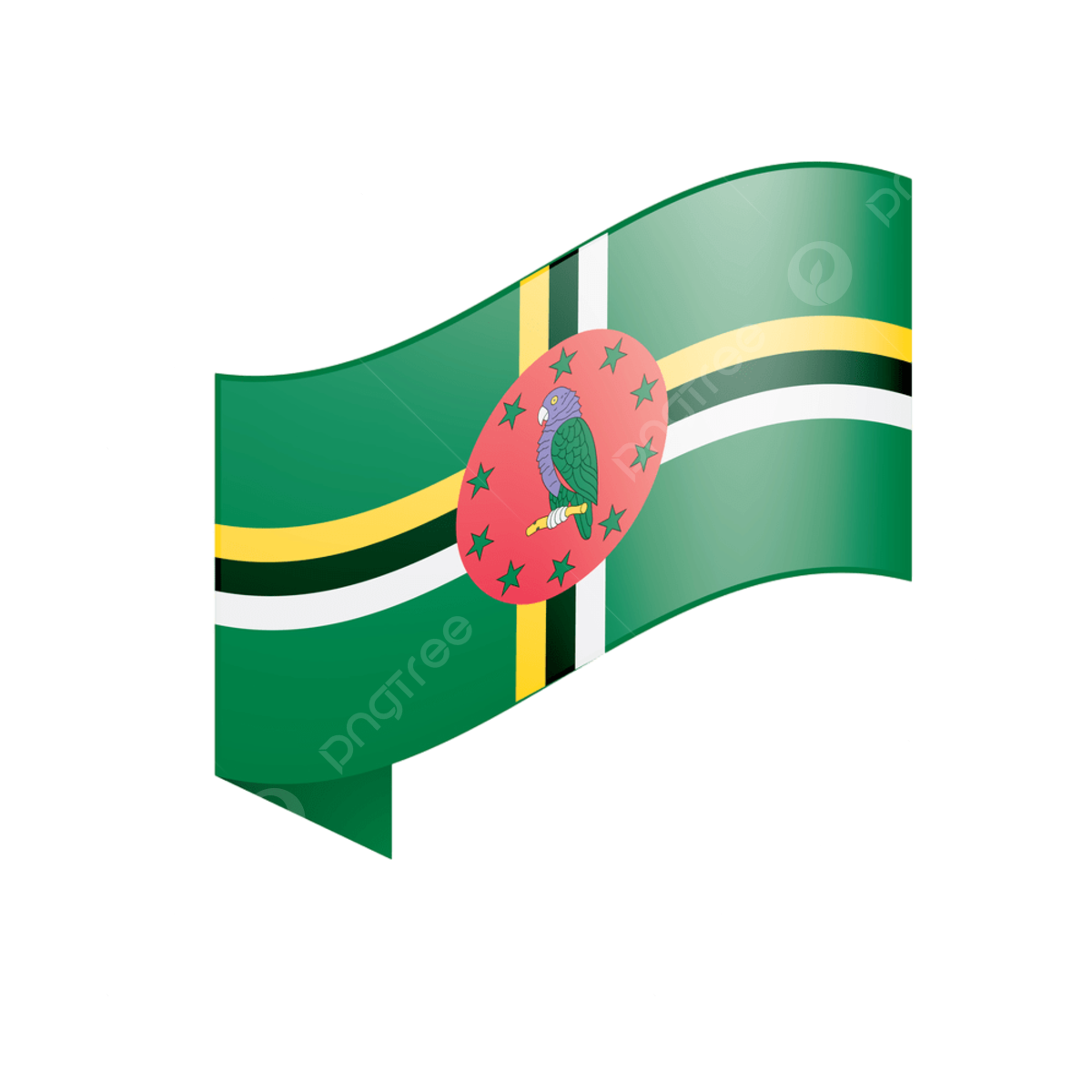 Dominica flag vector art png dominica flag symbol vector design element national background png image for free download