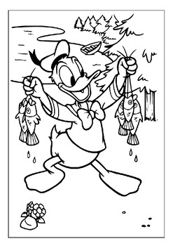 Printable donald duck coloring pages ignite creativity with disney magic