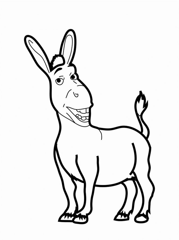 Free printable donkey coloring pages for kids animal coloring pages monster truck coloring pages coloring books