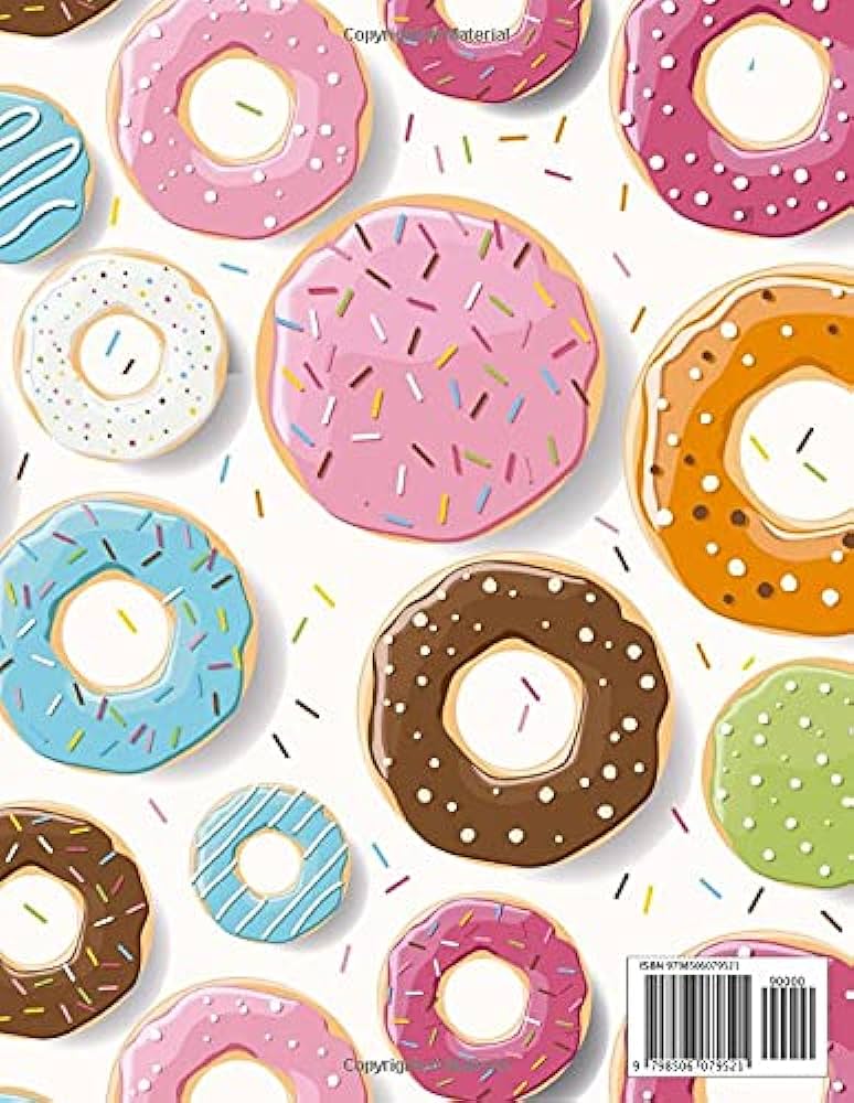 Donuts an adult coloring book by williams t