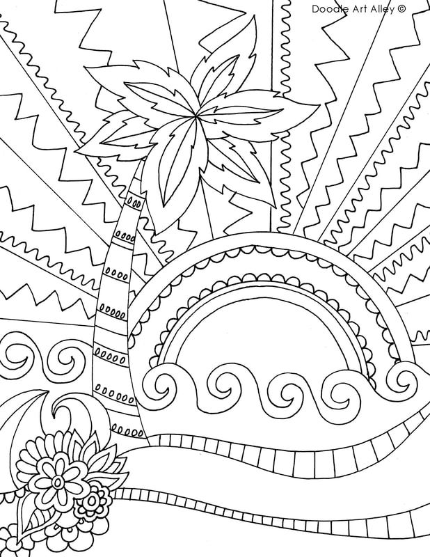 July coloring pages