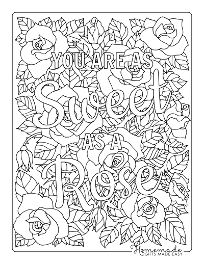 Free printable valentines day coloring pages