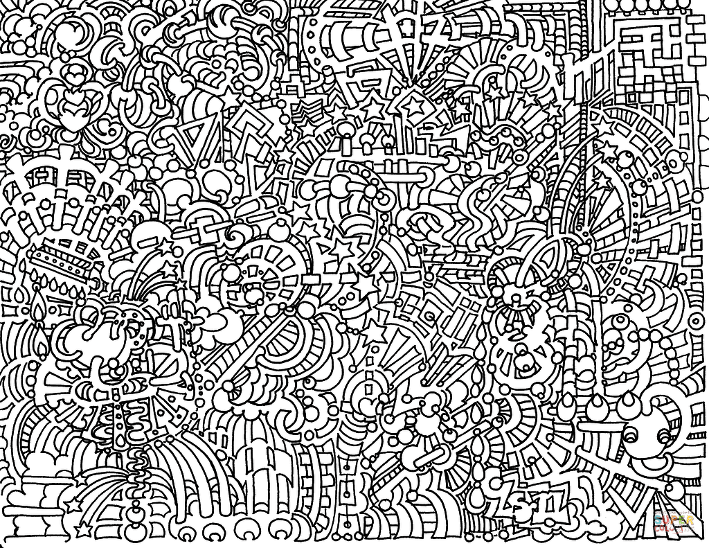 Whacka doodle coloring page free printable coloring pages