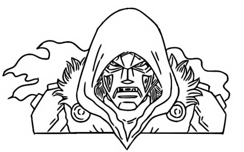 Coloring page fortnite