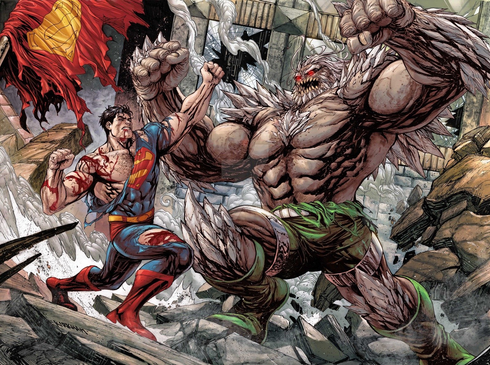 Superman vs doomsday hd papers background images