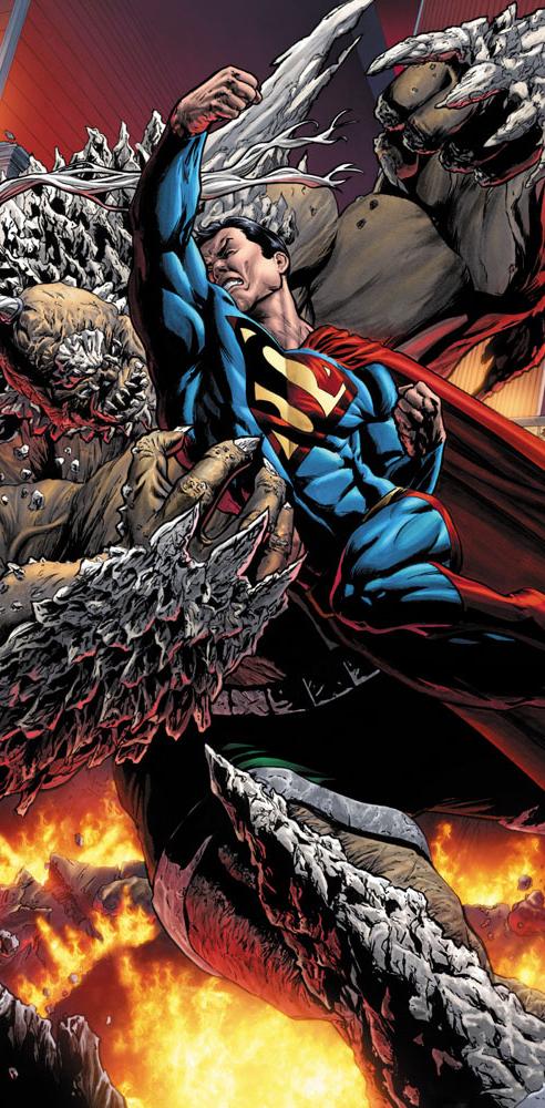 Superman vs doomsday wallpaper by ikydonna