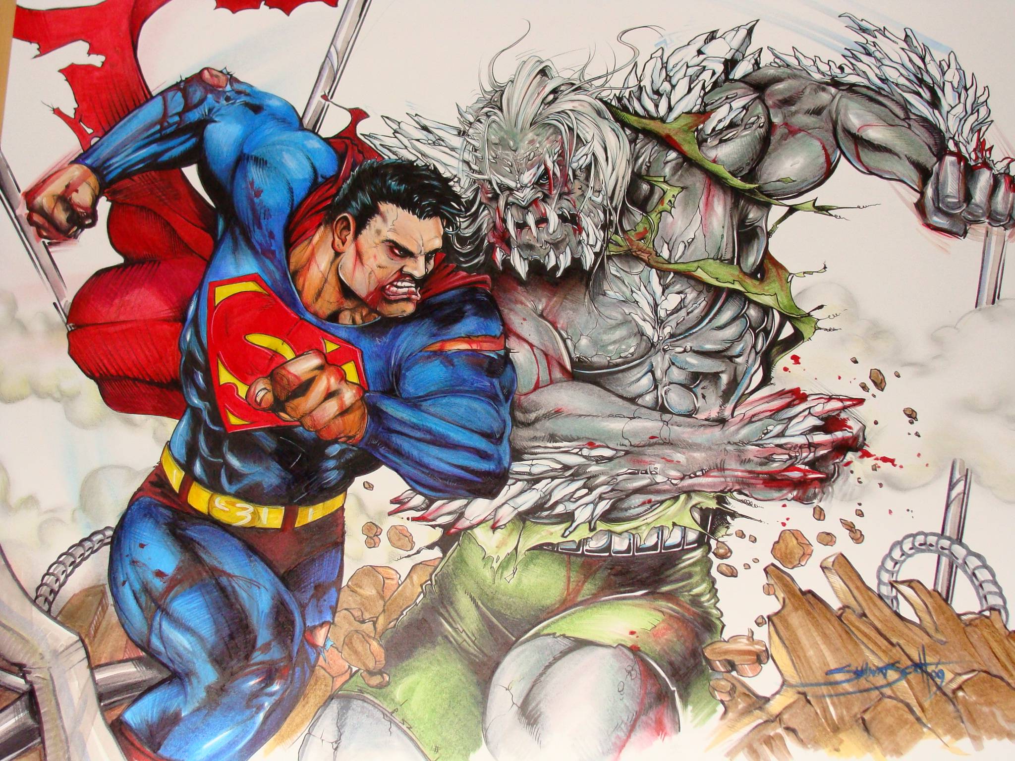 Superman doomsday wallpapers