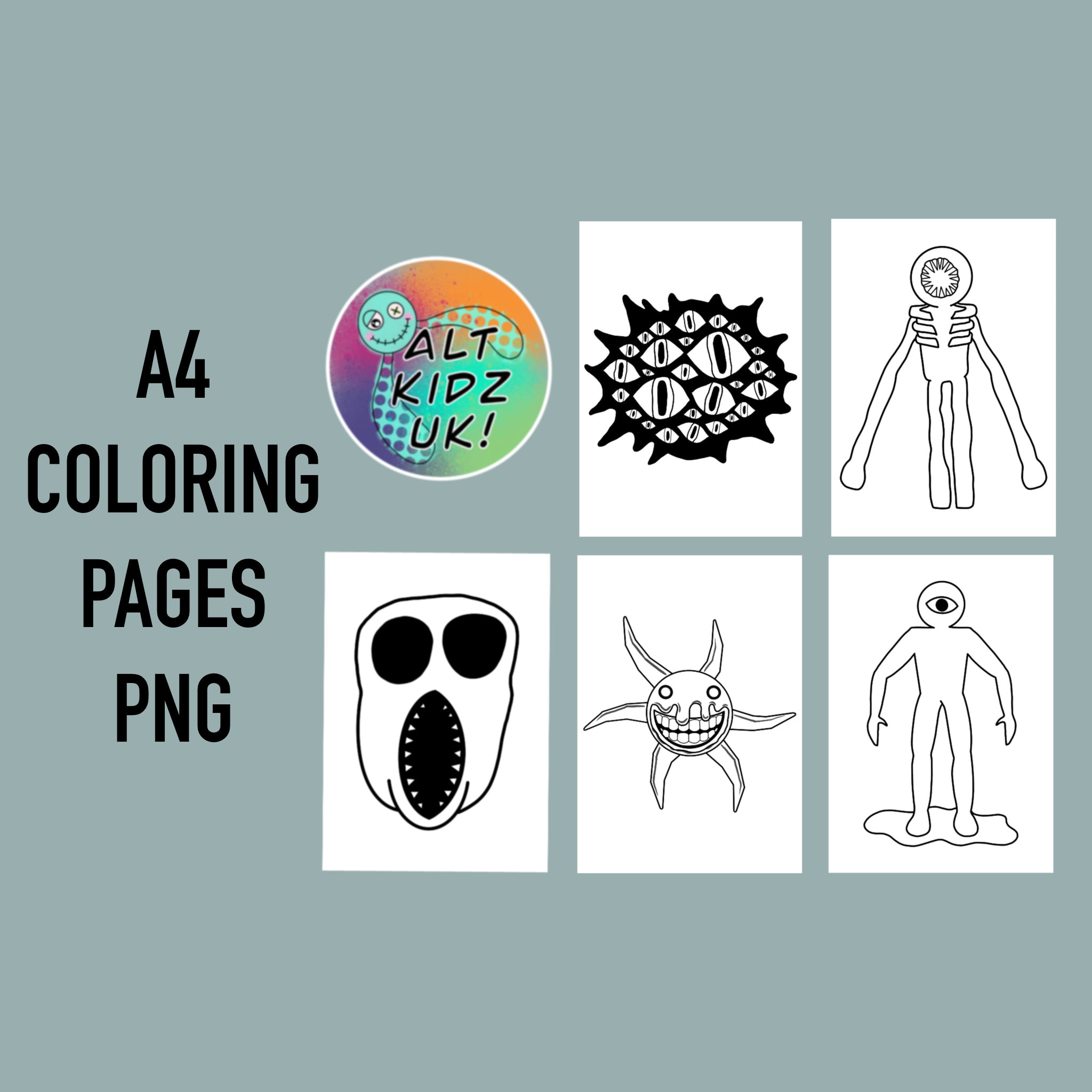 Doors roblox coloring pages png digital download images for printing colouring pages