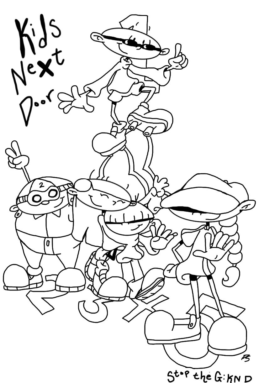 Knd coloring page by pinkandorangesunset on