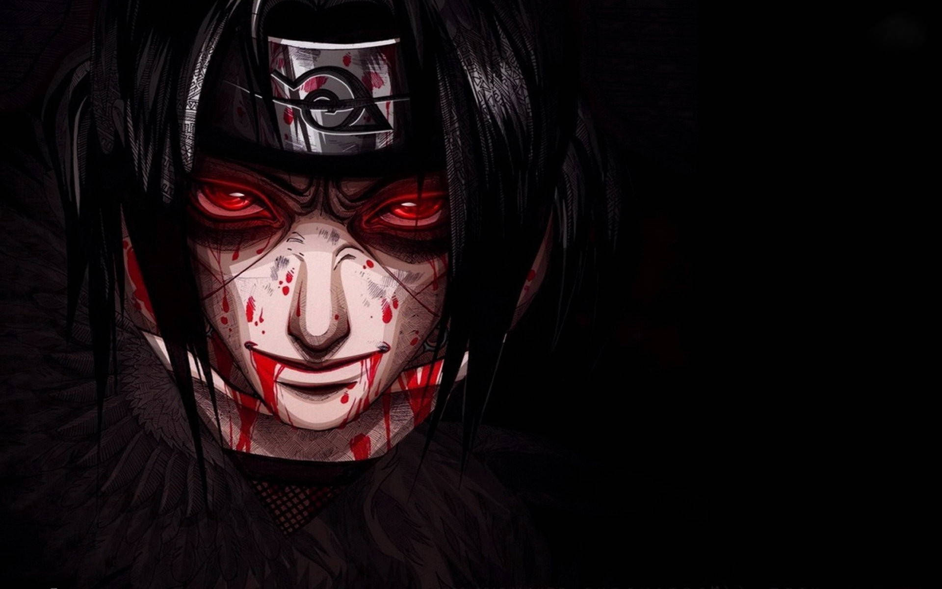 Download dope anime bloody itachi wallpaper