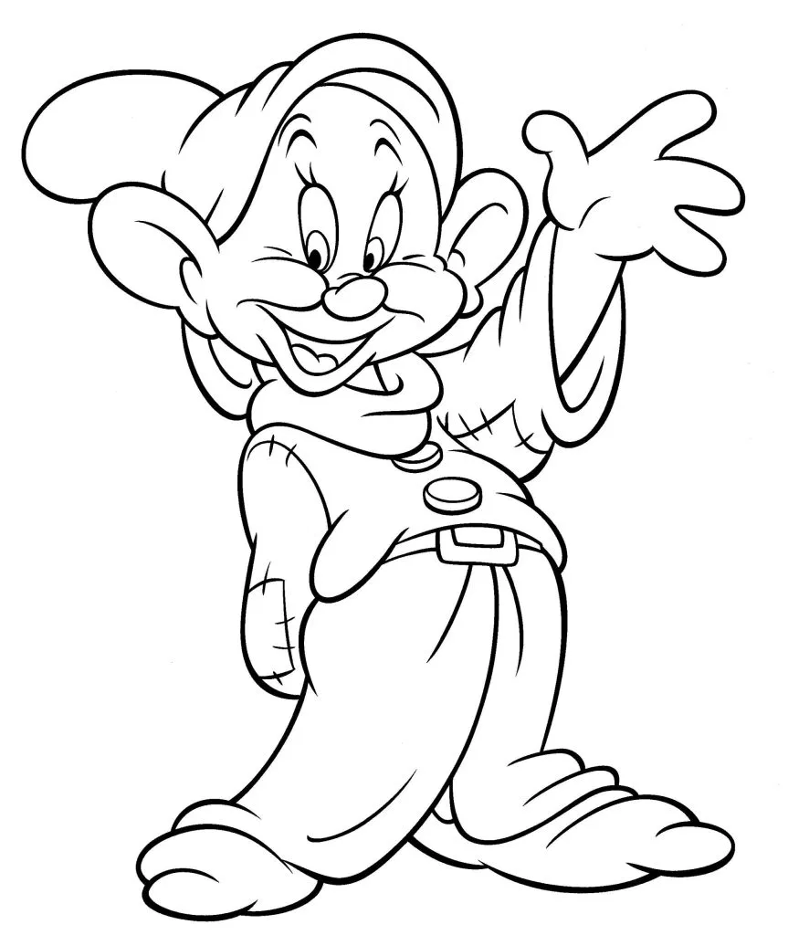 Disney coloring pages â dopey disney princess coloring pages cartoon coloring pages disney coloring pages